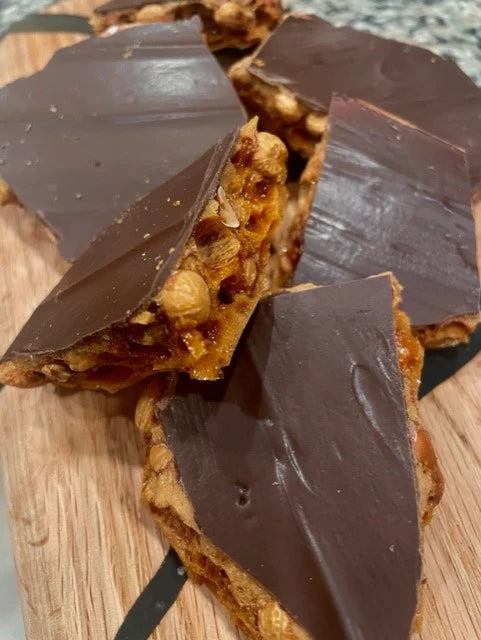 Pappaw's Chocolate Peanut Brittle
